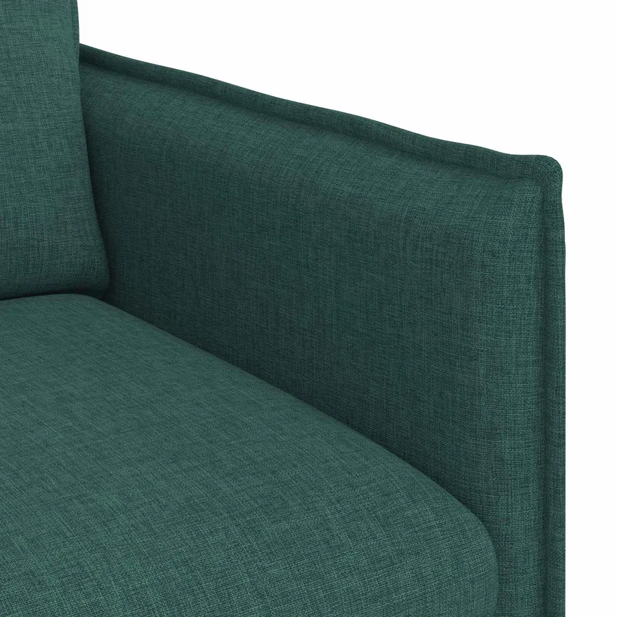 Canapé Vert foncé 75 x 82 x 85 cm tissu - 7