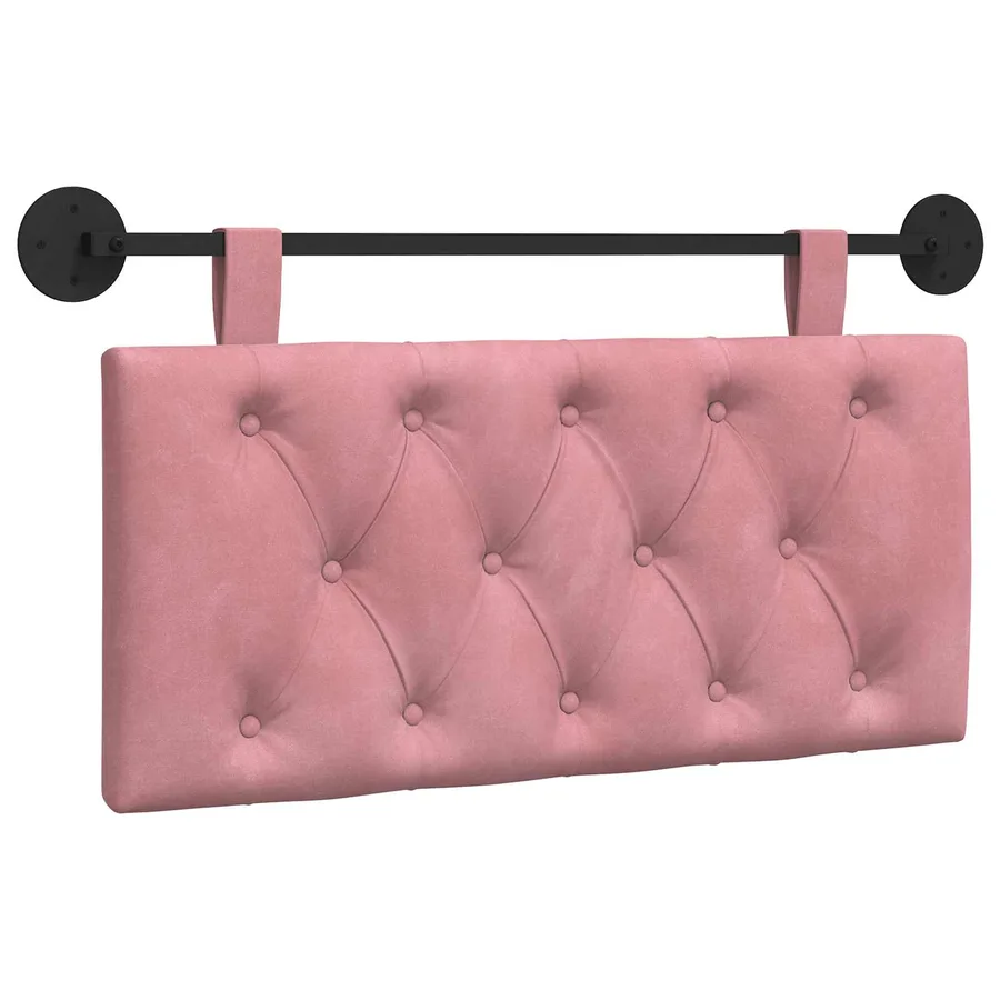 Tête de lit suspendue Rose Velours - 2