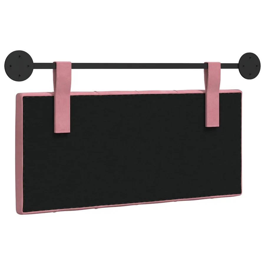 Tête de lit suspendue Rose Velours - 7