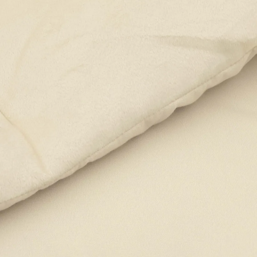 Duvet complet toute l'année Crème 240 x 260 cm Microfibre - 5