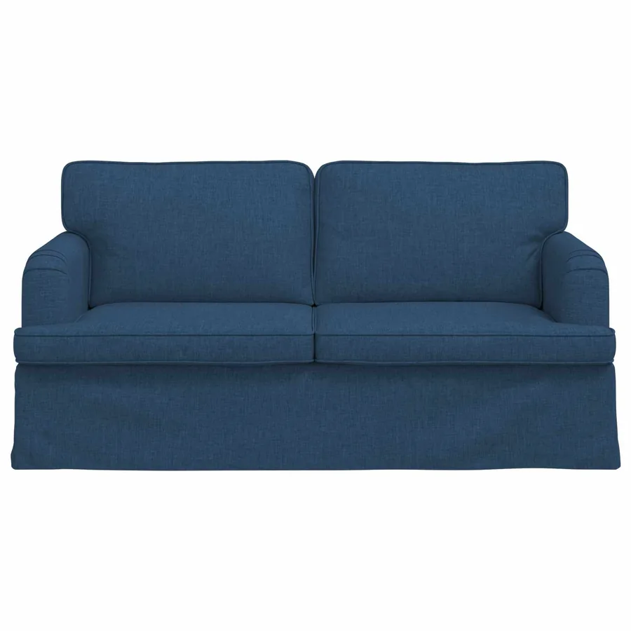 Canapé Bleu 162 x 80 x 85 cm tissu - 4