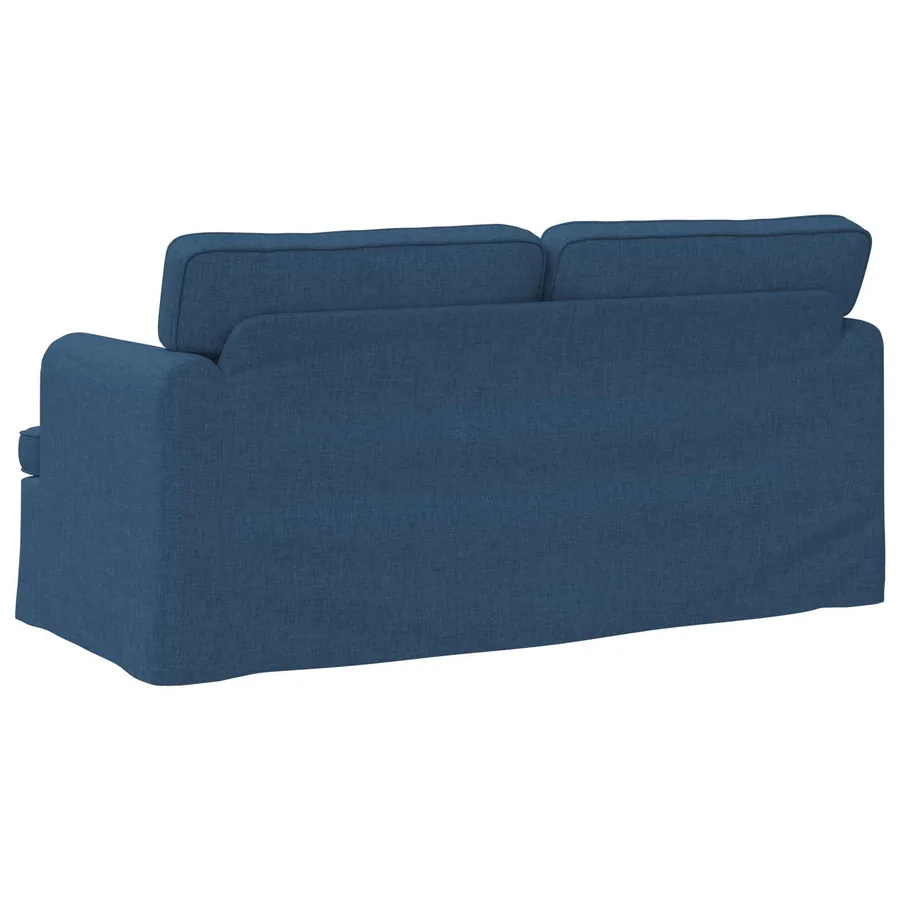 Canapé Bleu 162 x 80 x 85 cm tissu - 6