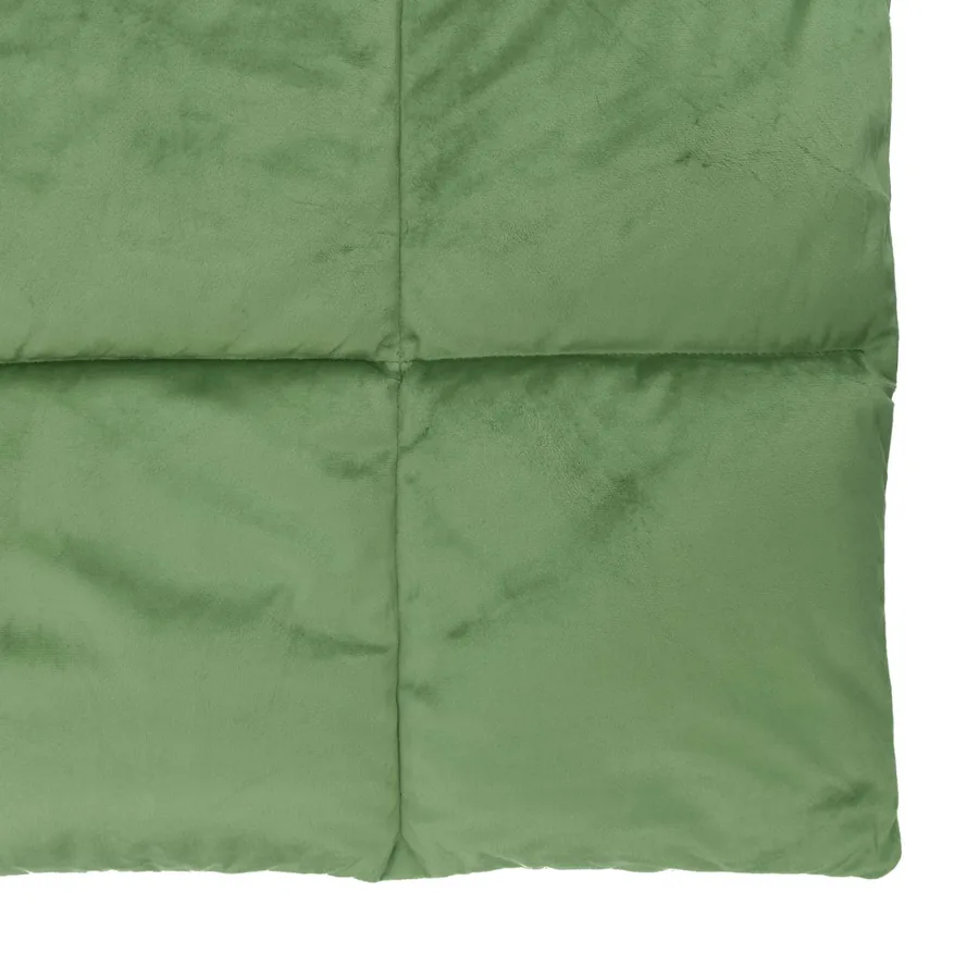 Duvet d'hiver Matelassé Vert 155 x 200 cm Microfibre - 6