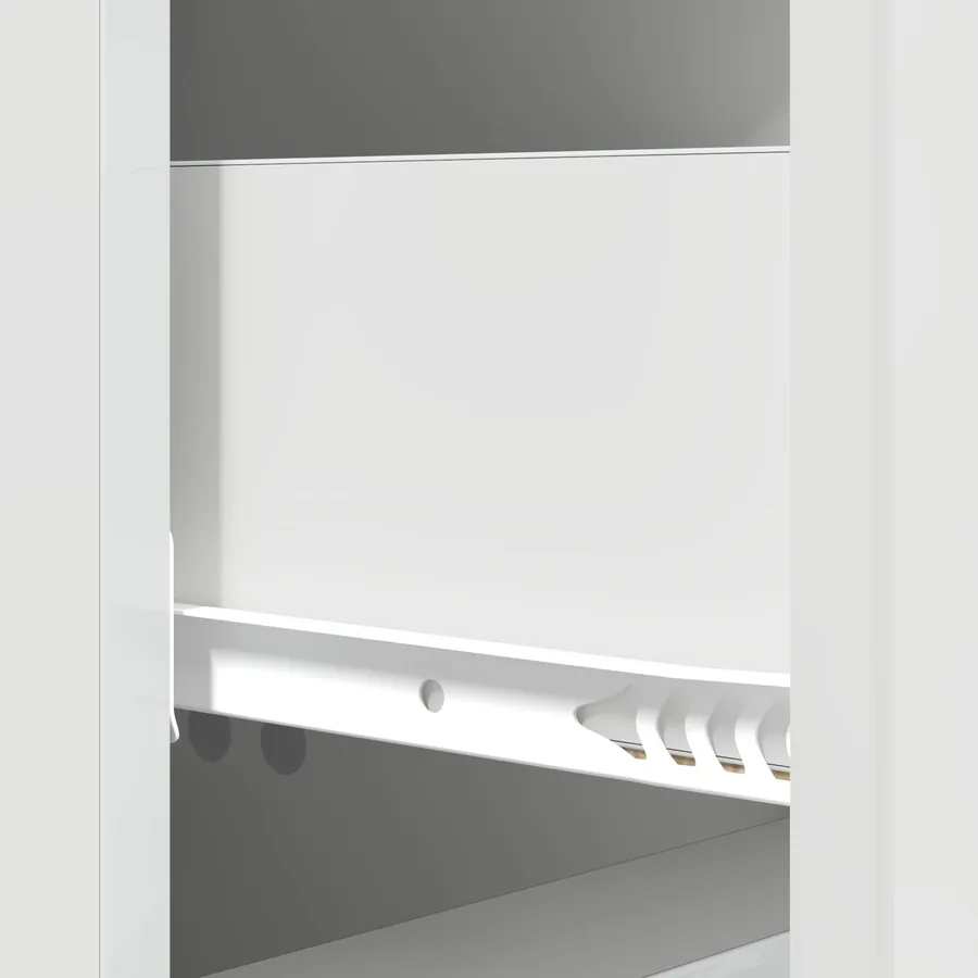 Armoire à tiroirs Blanc brillant 33 x 34,5 x 90 cm - 10