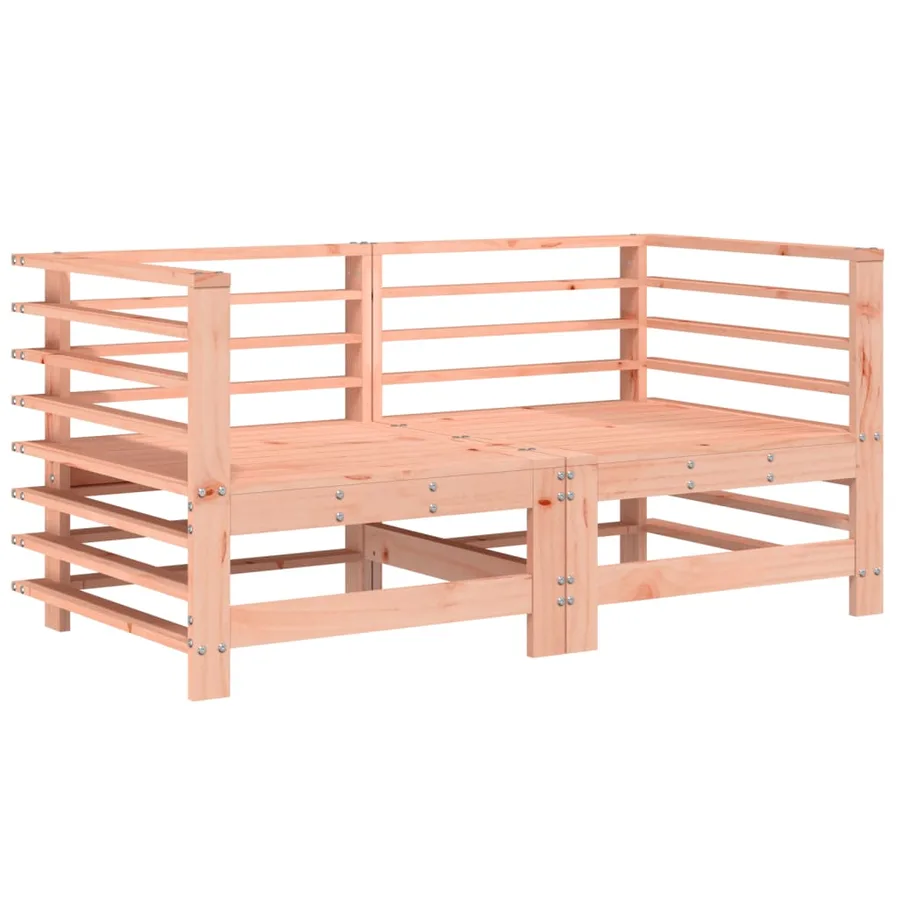 Salon de jardin 6 pcs bois massif douglas - 3