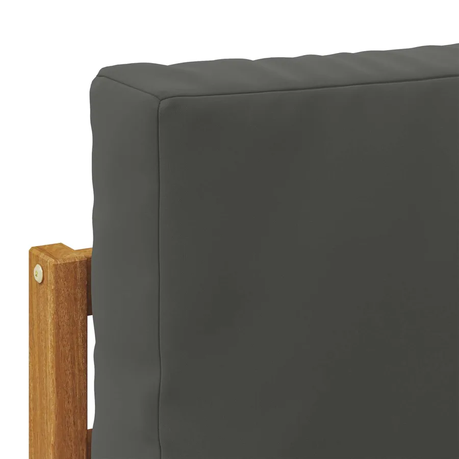 Ensemble de canapé d'angle 7 pcs Naturel et Anthracite - 6