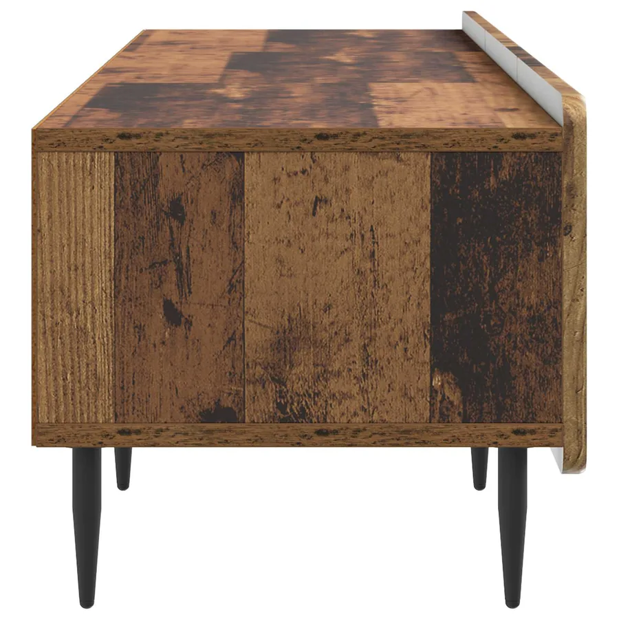 Meuble TV Bois ancien 147 x 34,5 x 32 cm Bois d'ingénierie - 7