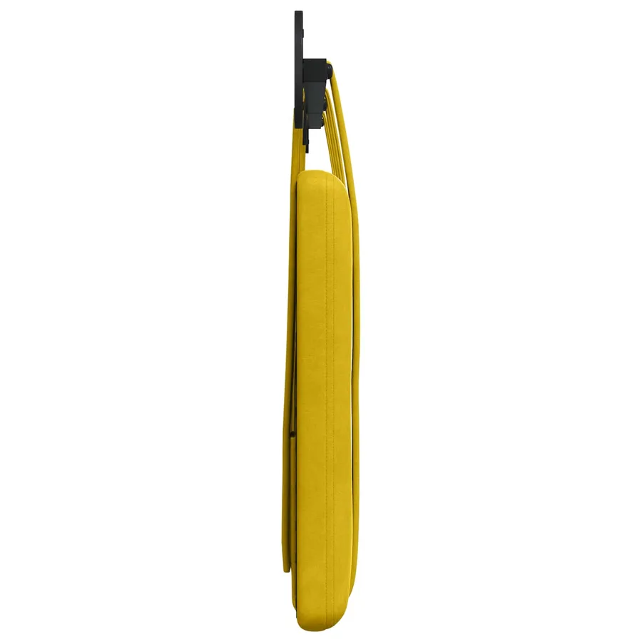 Tête de lit suspendue Jaune Velours - 6