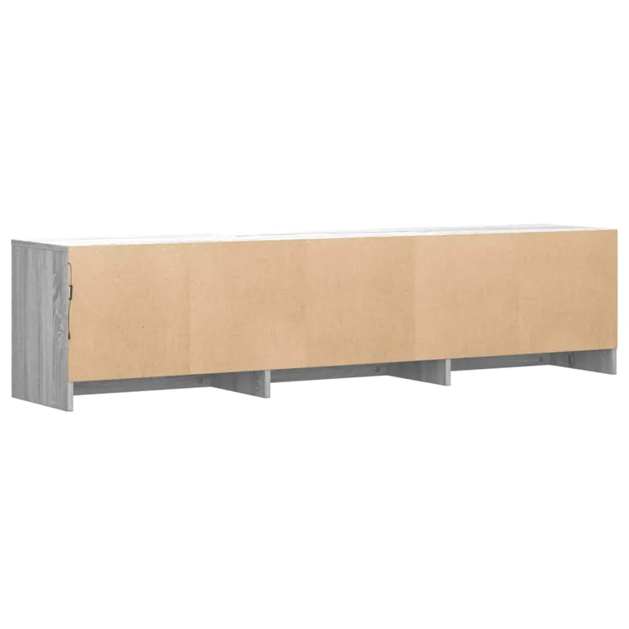 Meuble TV Gris Sonoma 165 x 34 x 40 cm Bois d'ingénierie - 7