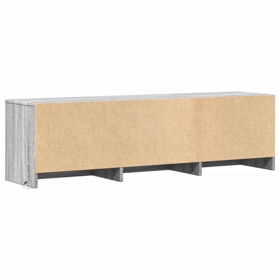Meuble TV Gris Sonoma 140 x 34 x 40 cm Bois d'ingénierie - 7