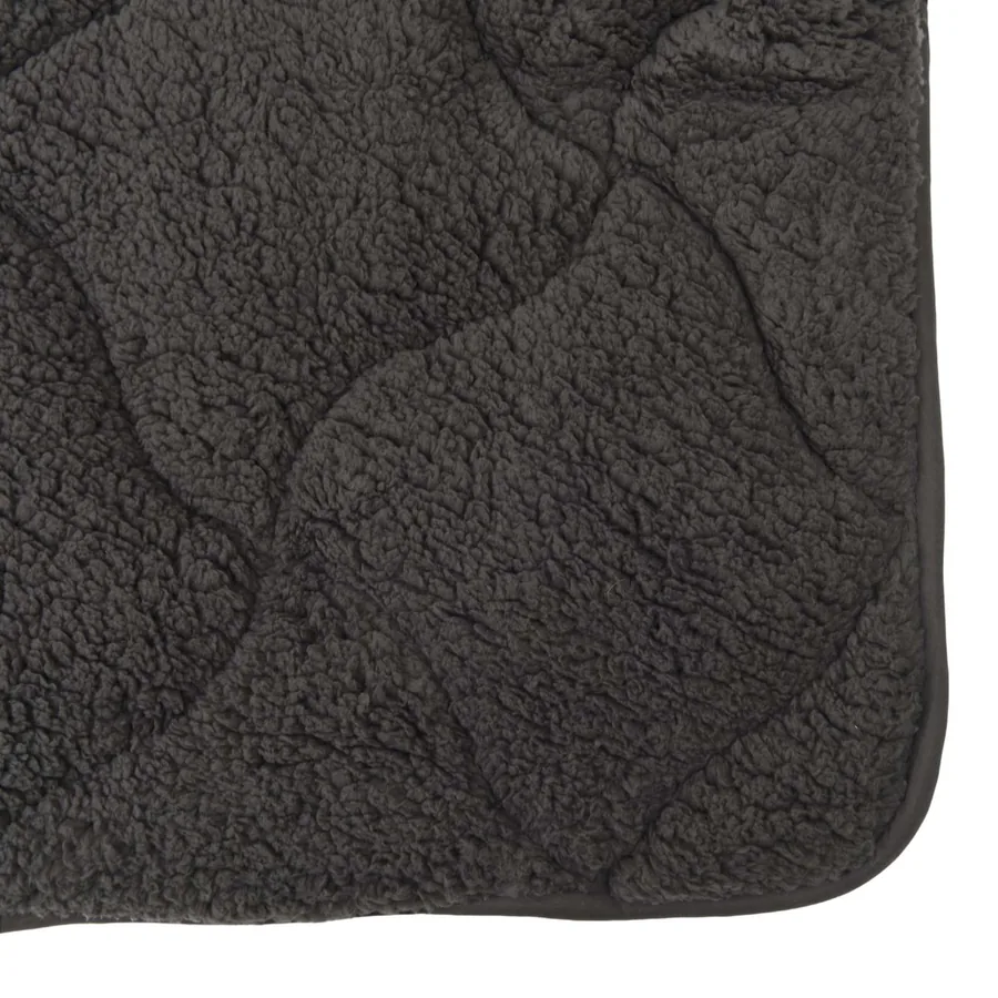 Duvet complet toute l'année Matelassé Anthracite 200 x 240 cm - 7