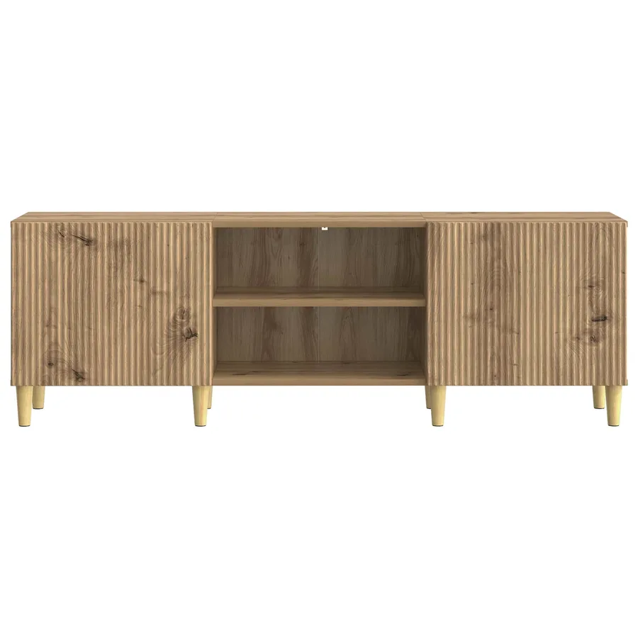 Meuble TV 150 x 31 x 50 cm Chêne artisanal Bois d'ingénierie - 6