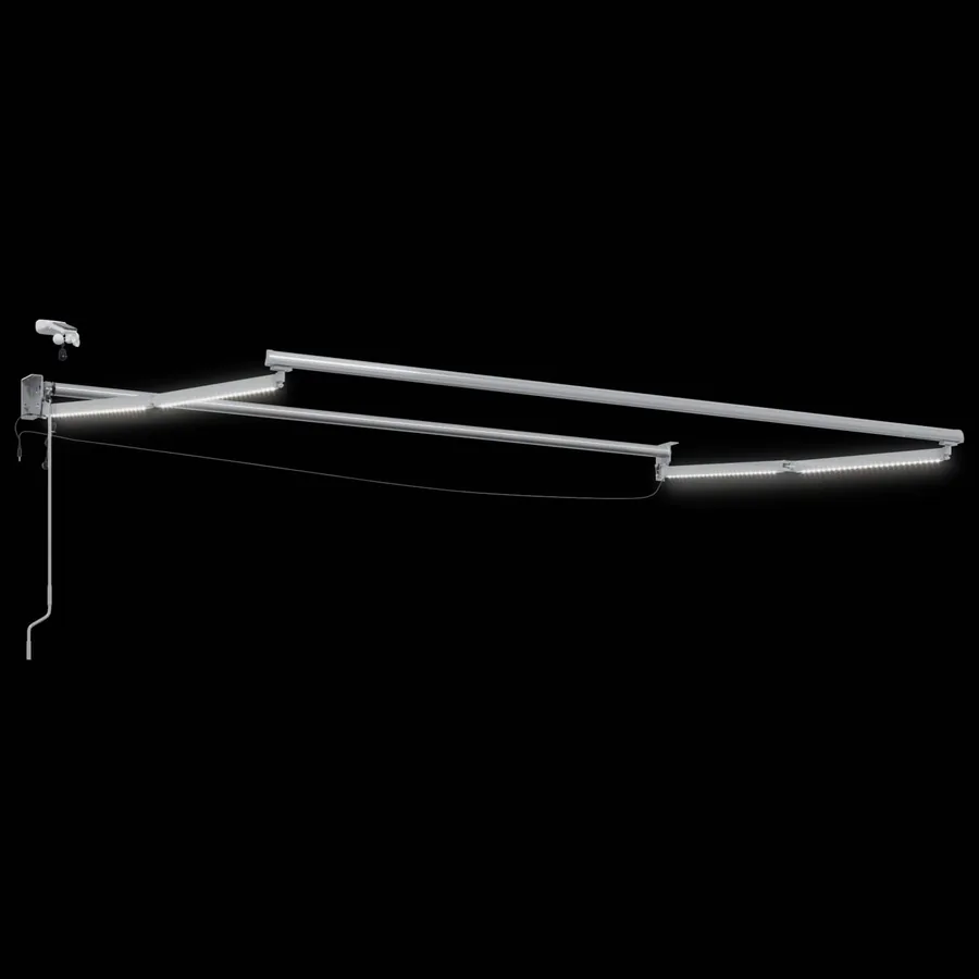 Auvent rétractable électrique Crème 3 x 2,5 m - 6