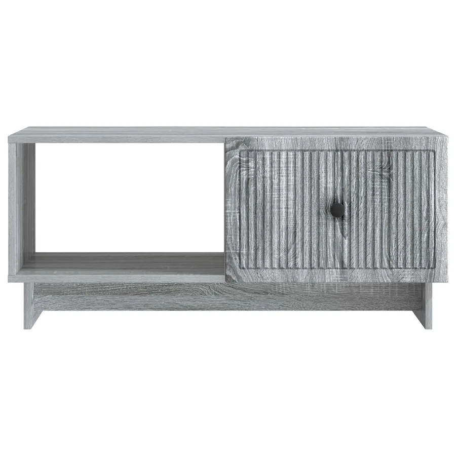Table basse Sonoma gris 90 x 50 x 40 cm Bois d'ingénierie - 5