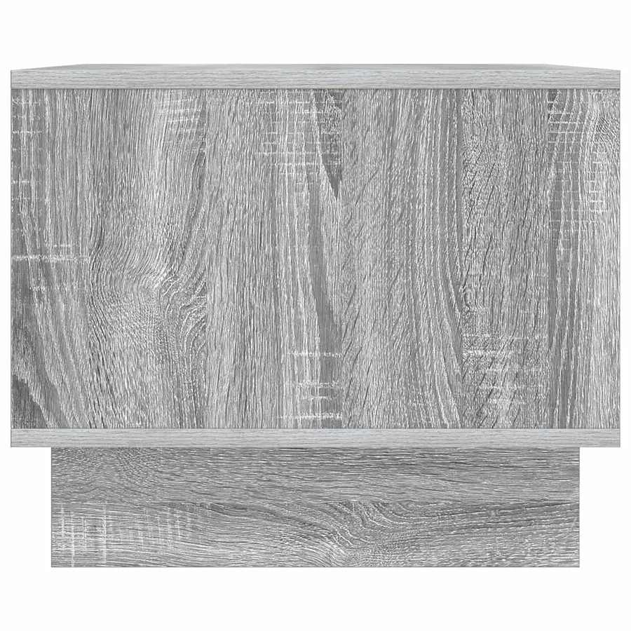 Table basse Sonoma gris 90 x 50 x 40 cm Bois d'ingénierie - 6