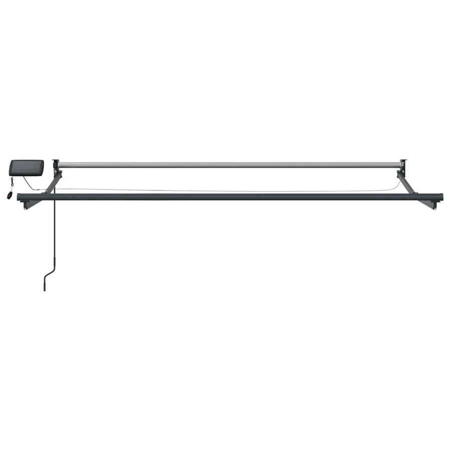 Cadre de store rétractable électrique Anthracite 3 x 2 m - 5