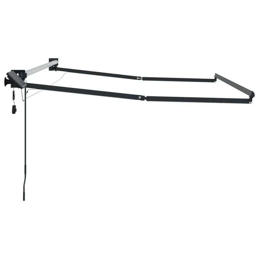 Cadre de store rétractable électrique Anthracite 3 x 2 m - 6