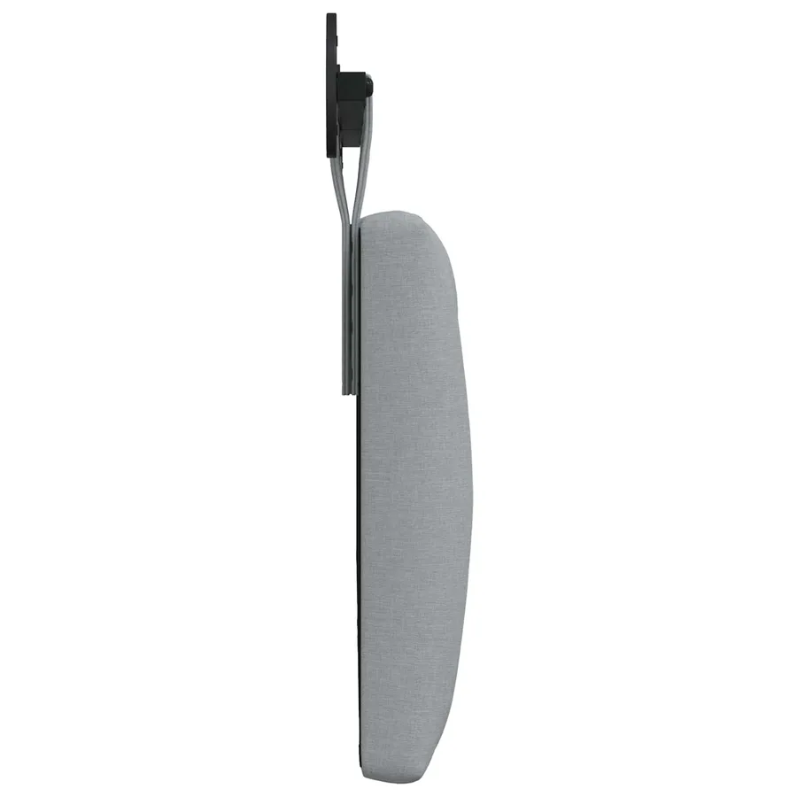 Tête de lit suspendue Gris clair Tissu - 6