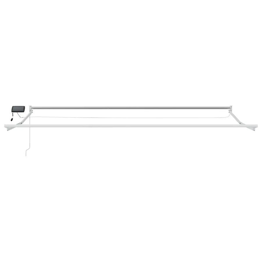 Store rétractable manuel avec LEDs Multicolore 4 × 3 m - 7