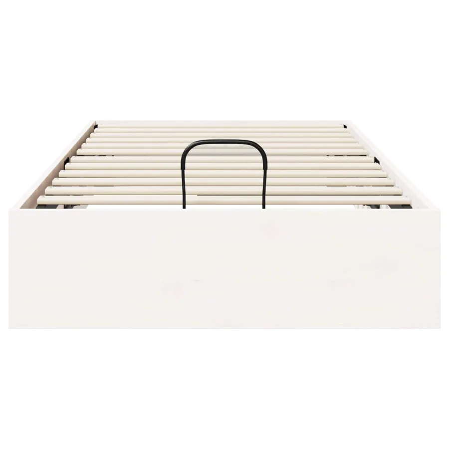 Cadre de lit ottoman avec rangement Blanc 80 x 200 cm - 7