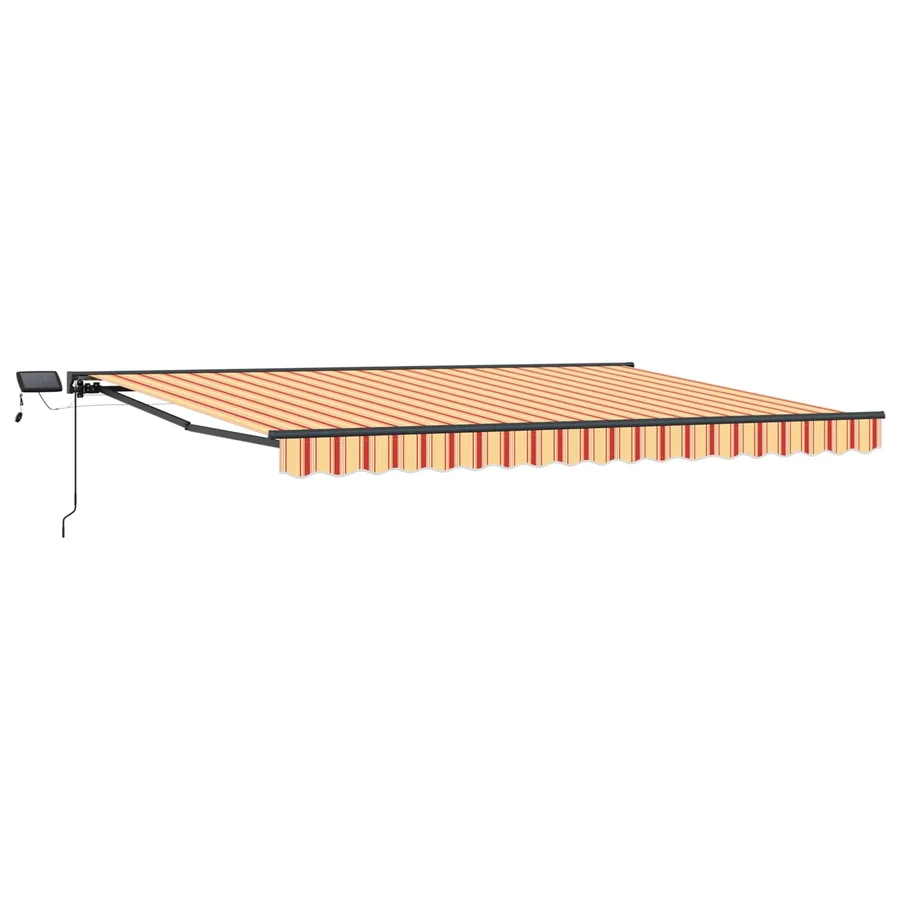 Cadre de store manuel avec LEDs 5 x 3 m - 2