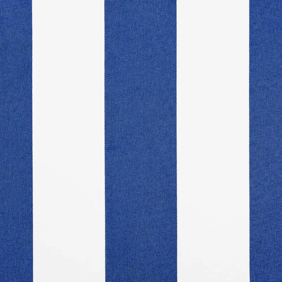 Auvent rétractable manuel Bleu et Blanc 3,5 x 2,5 m - 9