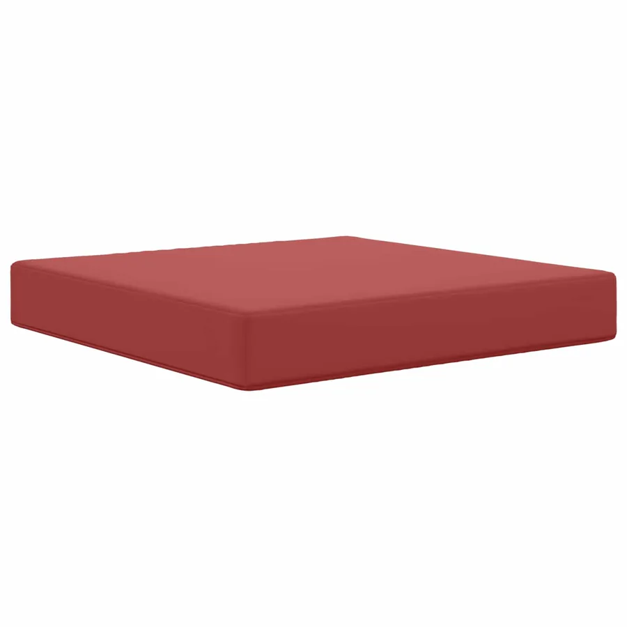 Coussin de canapé d'extérieur Bordeaux 60 x 60 x 8 cm Polyester - 2