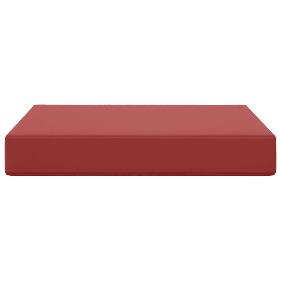 Coussin de canapé d'extérieur Bordeaux 60 x 60 x 8 cm Polyester - 4