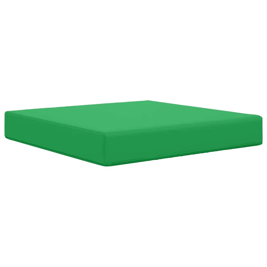 Coussin de canapé d'extérieur Vert 60 x 60 x 8 cm Polyester - 5