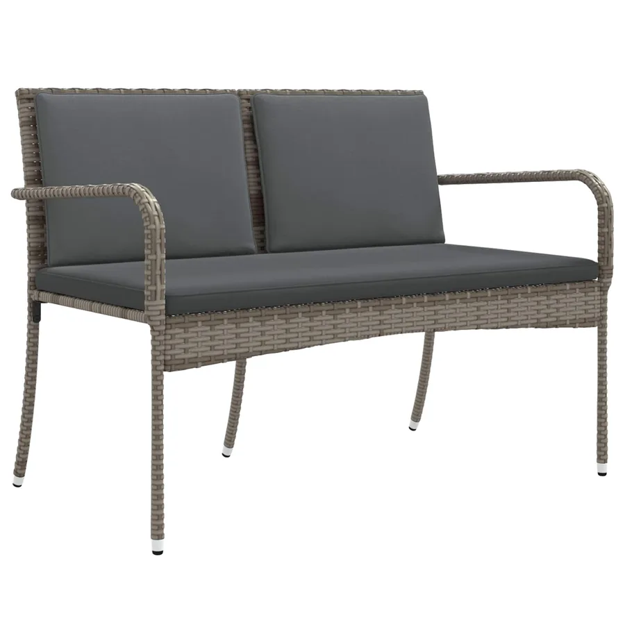 Ensemble de jardin avec coussin acier - 4