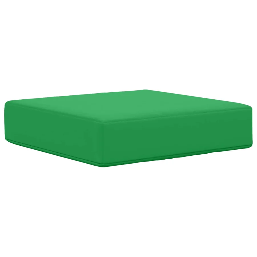 Coussin de Siège d'Extérieur Vert 40 x 40 x 8 cm - 2