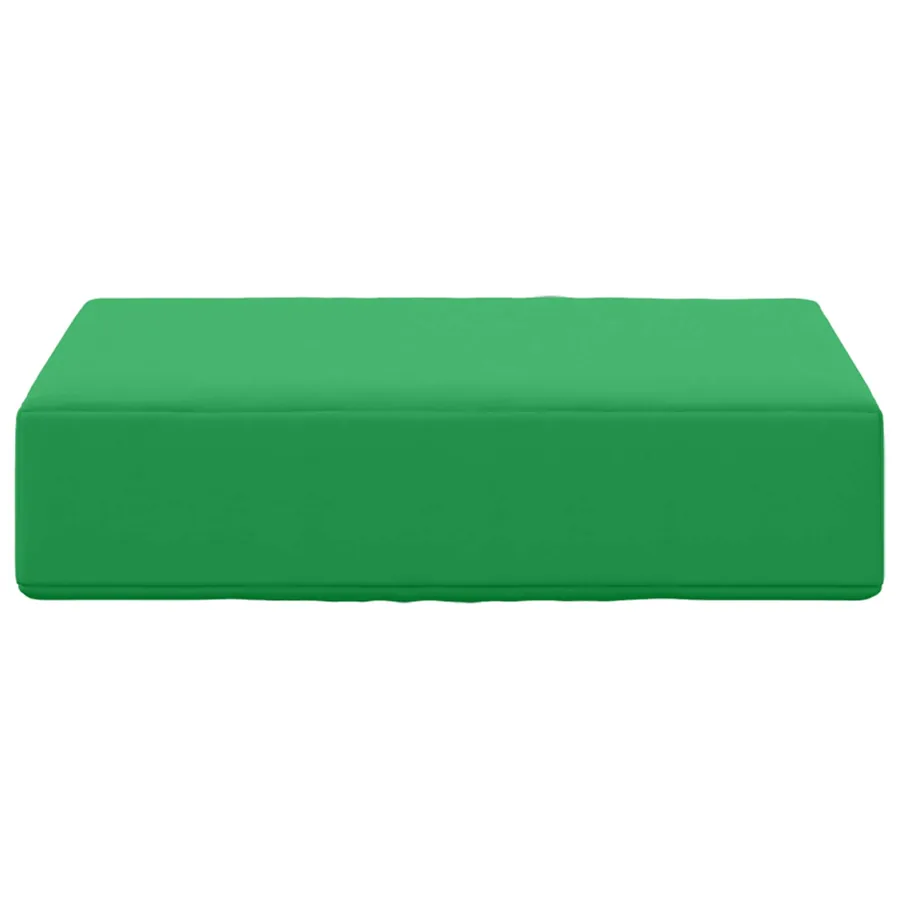 Coussin de Siège d'Extérieur Vert 40 x 40 x 8 cm - 4