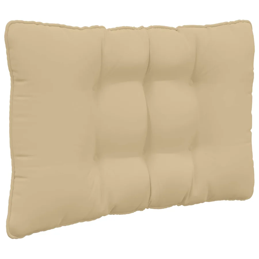 Coussin de canapé d'extérieur Polyester Beige 80 x 43 x 10 cm - 5