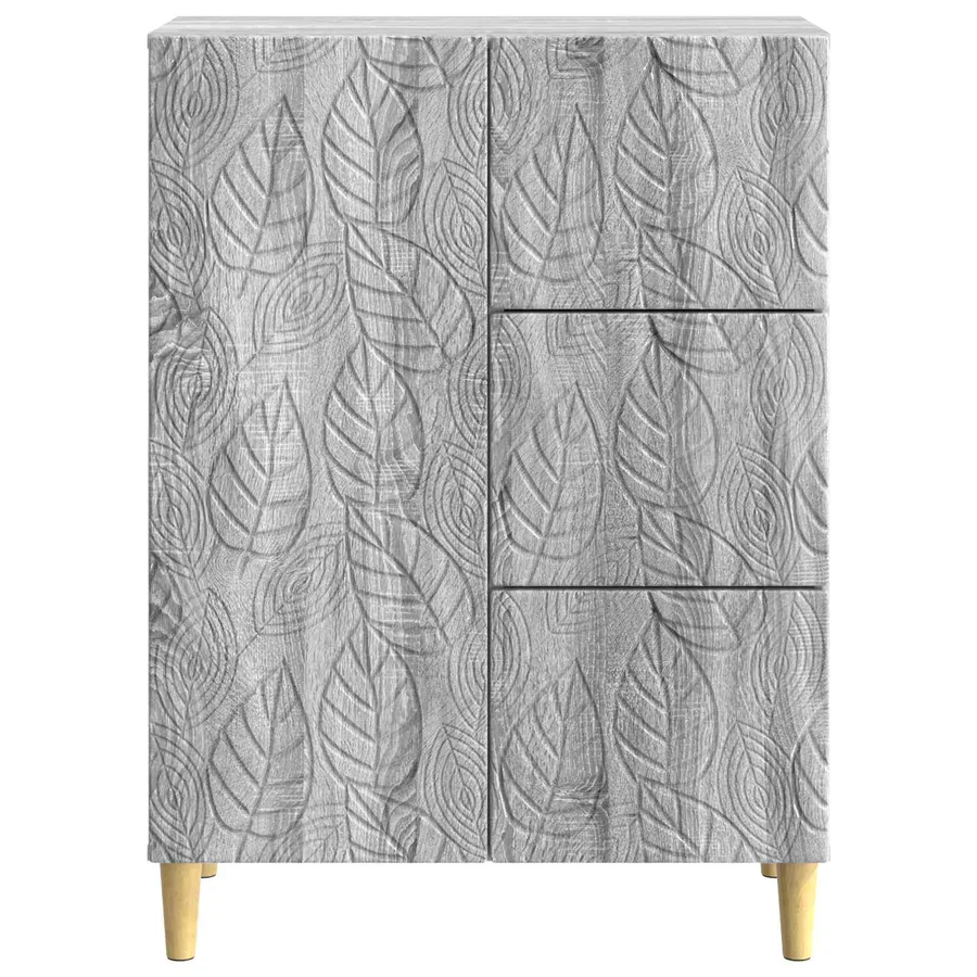 Buffet Sonoma gris 66 x 34,5 x 90 cm Bois d'ingénierie - 5