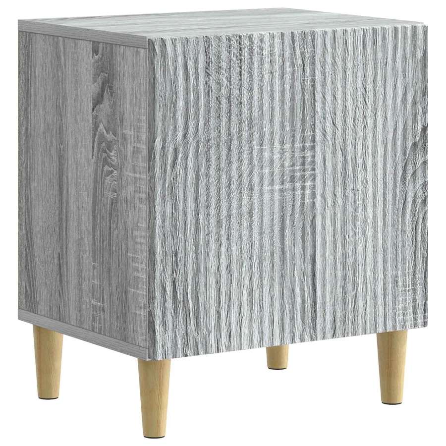 Cabinet de chevet 2 pcs Sonoma gris 43 x 34,5 x 50 cm - 5