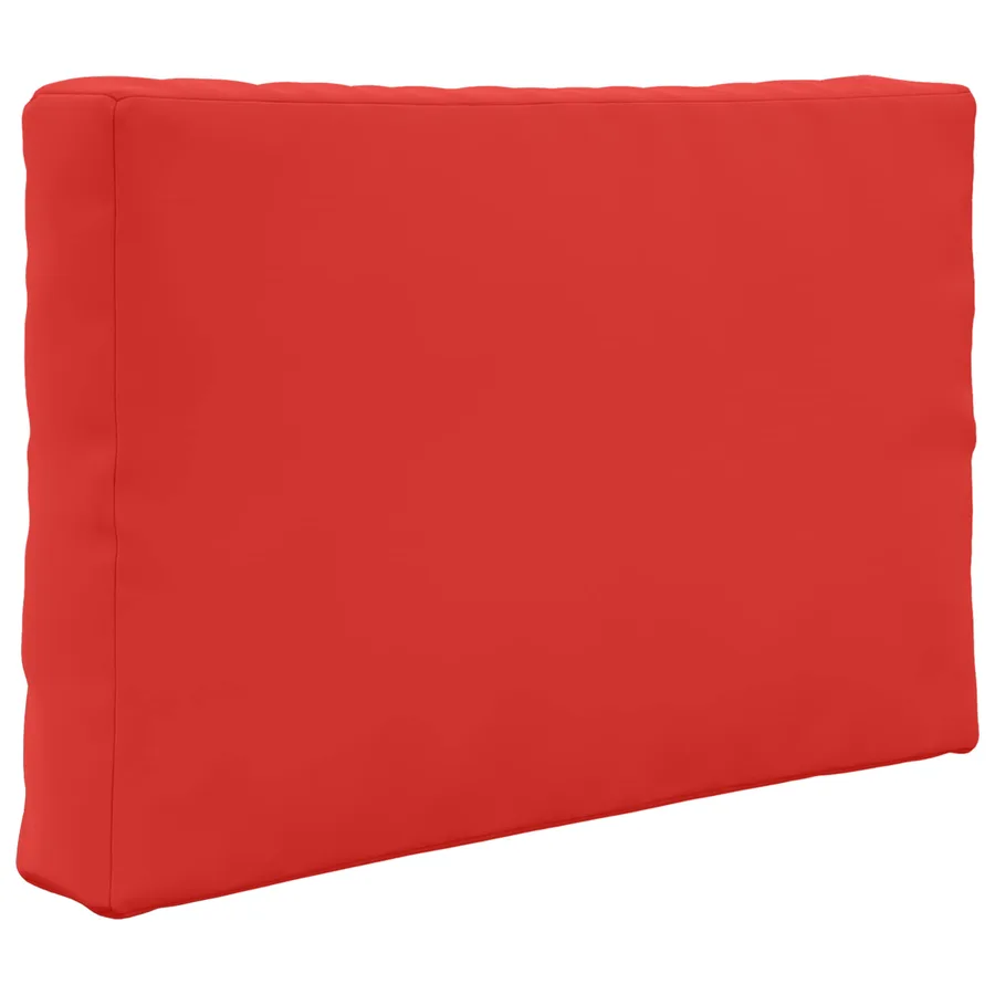 Coussin de canapé d'extérieur 2 pcs Rouge Polyester - 5