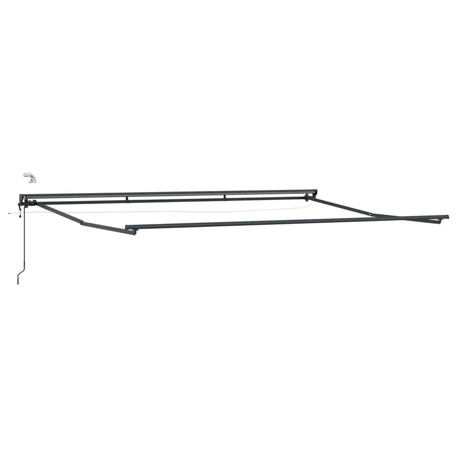 Auvent rétractable électrique Bleu, Blanc, Anthracite 5 × 3,5 m - 4