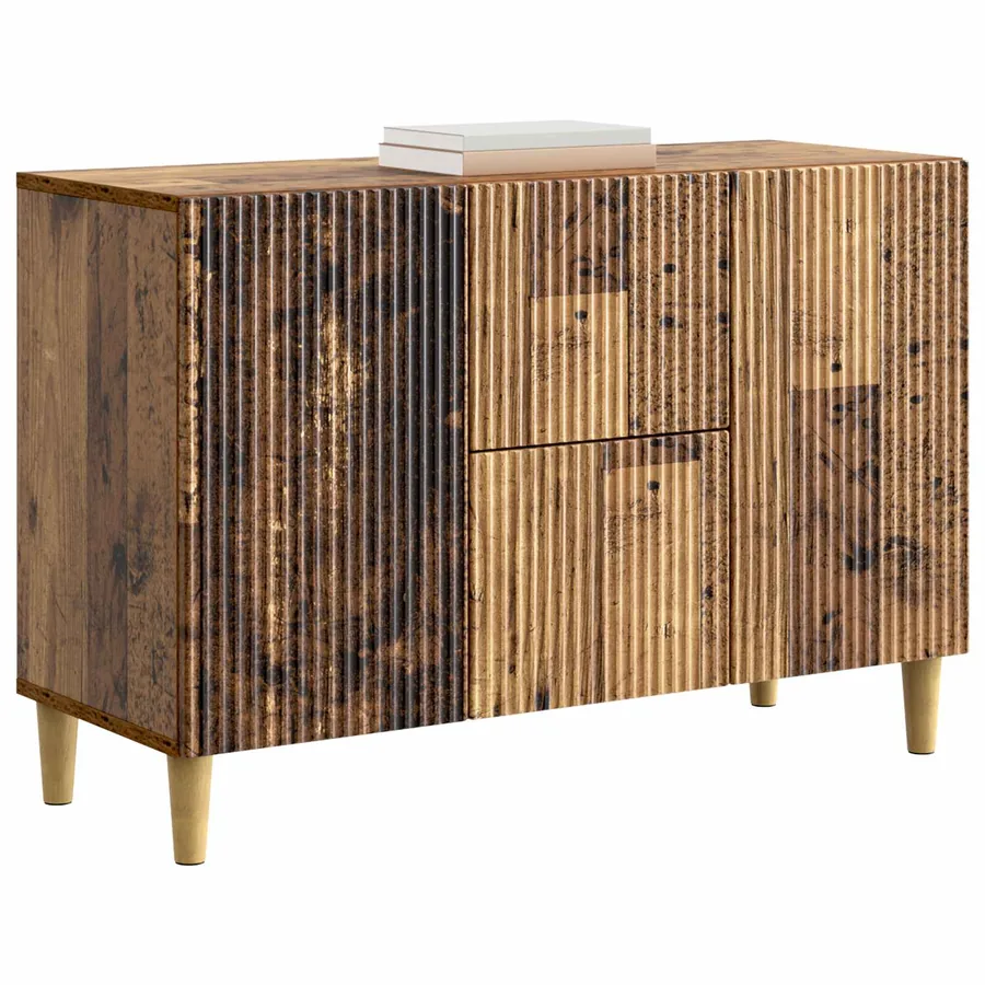 Buffet Bois ancien 89 x 34,5 x 60 cm Bois d'ingénierie - 3