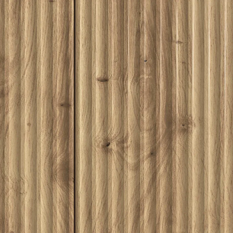Buffet Chêne artisanal 89 x 34,5 x 80 cm Bois d'ingénierie - 8