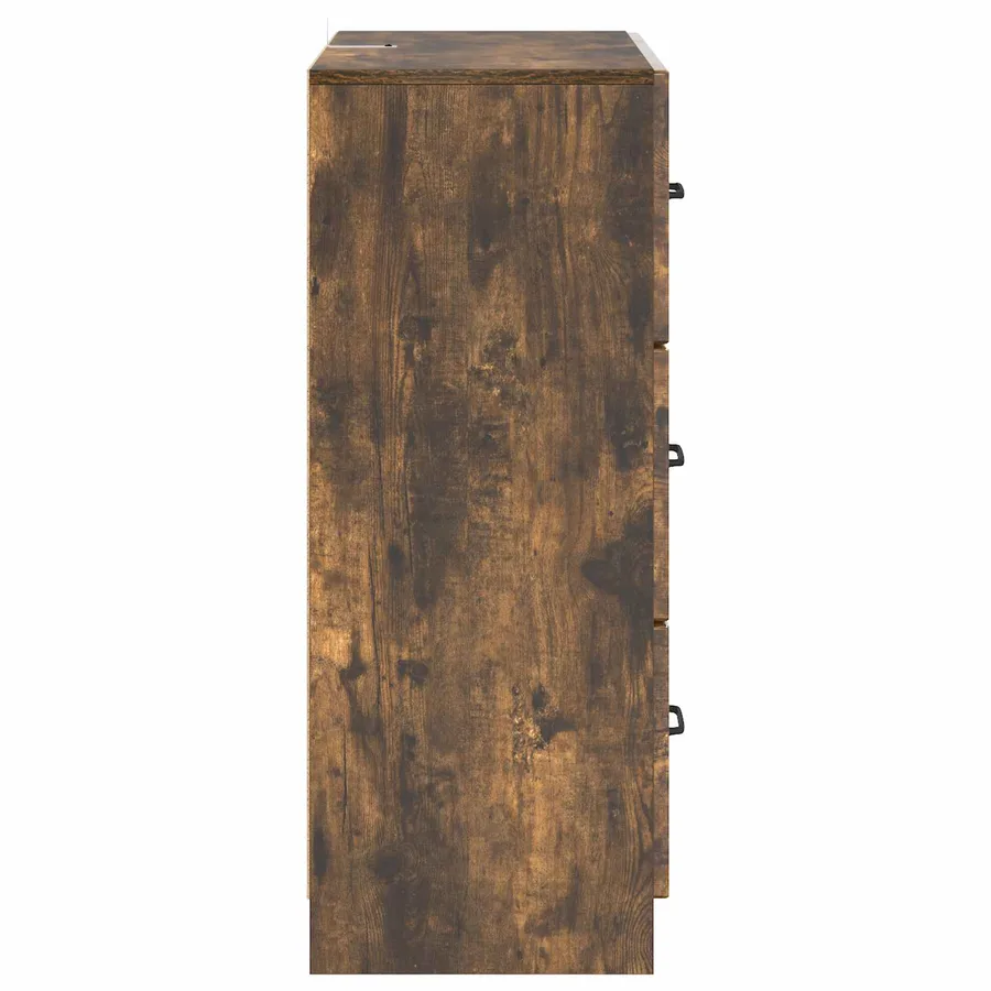 Armoire à tiroirs Chêne fumé 66 x 34,5 x 87 cm - 7