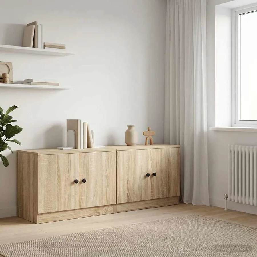 Armoire de rangement pour lit mezzanine 2 pc Chêne Sonoma - 3