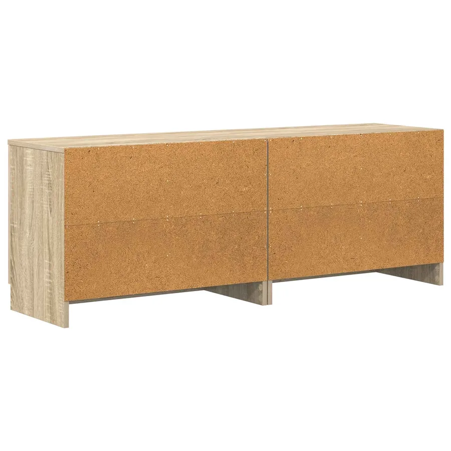 Armoire de rangement pour lit mezzanine 2 pc Chêne Sonoma - 7
