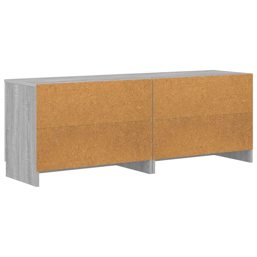 Armoire de rangement pour lit mezzanine 2 pc Sonoma gris - 7