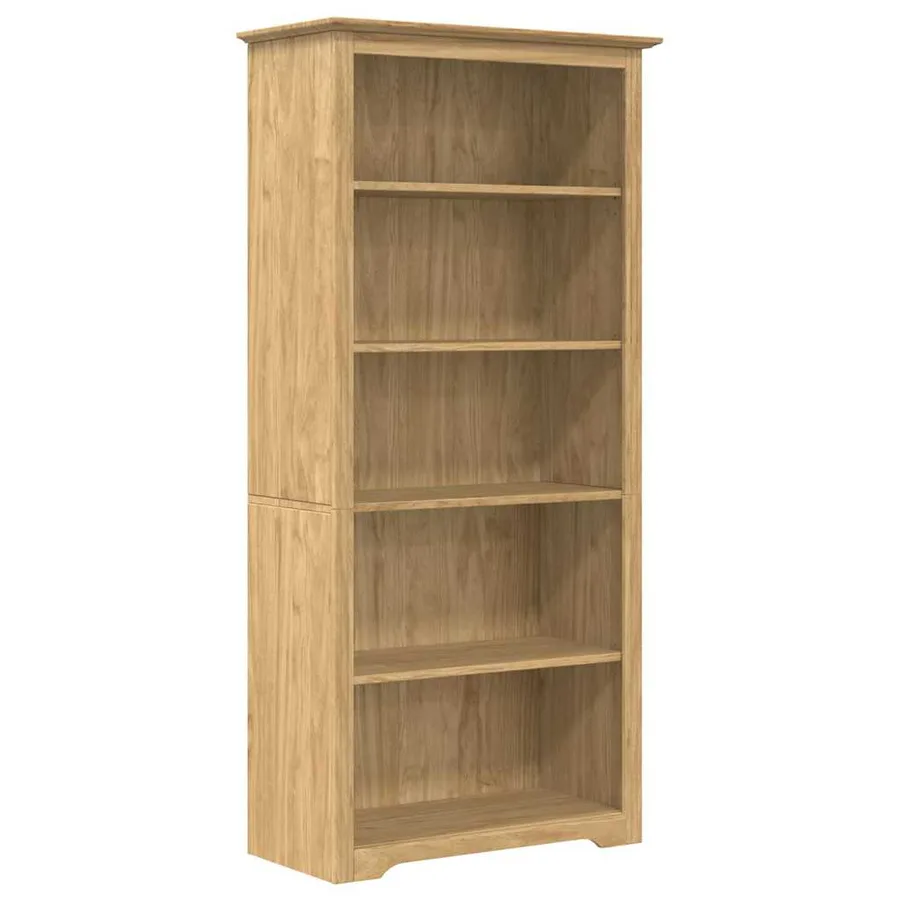 Bibliothèque BODO Marron miel 82 x 40 x 173 cm - 2