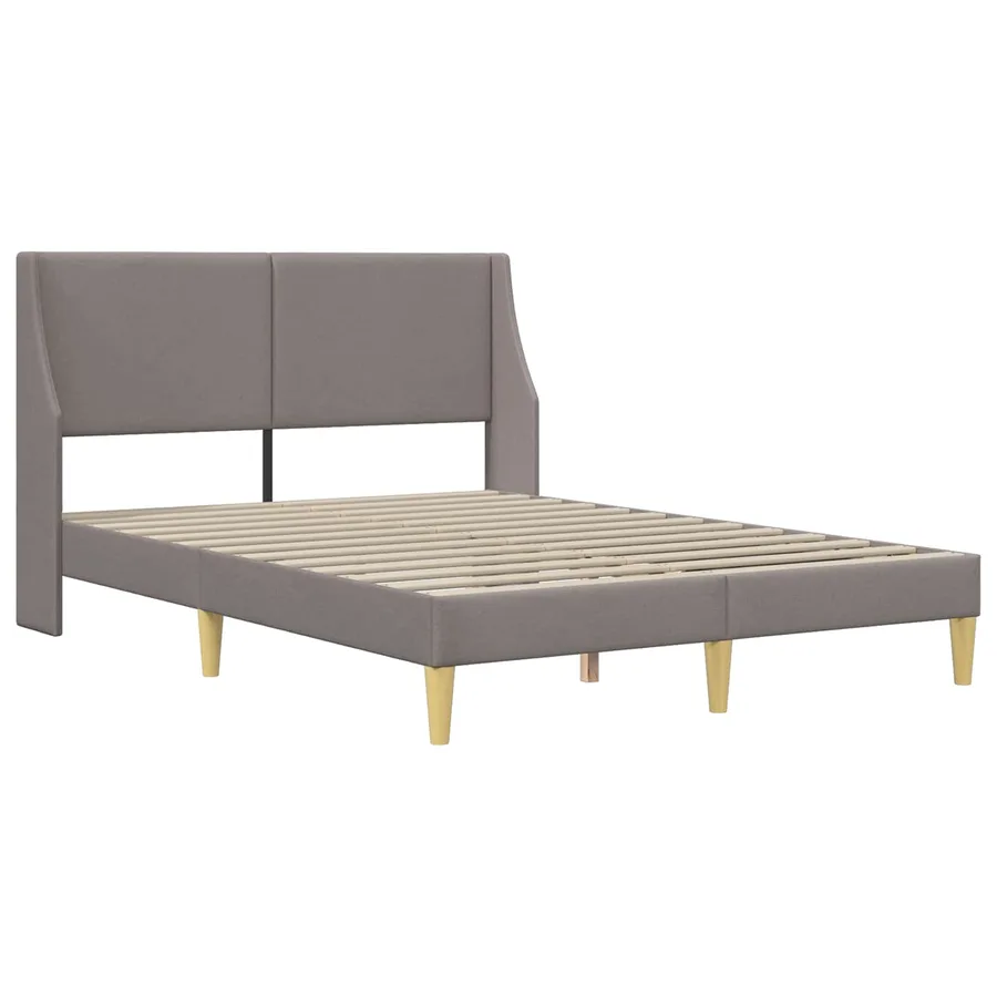 Cadre de lit avec matelas avec tête de lit Polyester - 4