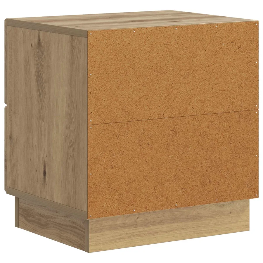 Cabinet de chevet Chêne artisanal 43 x 34,5 x 44,5 cm - 7