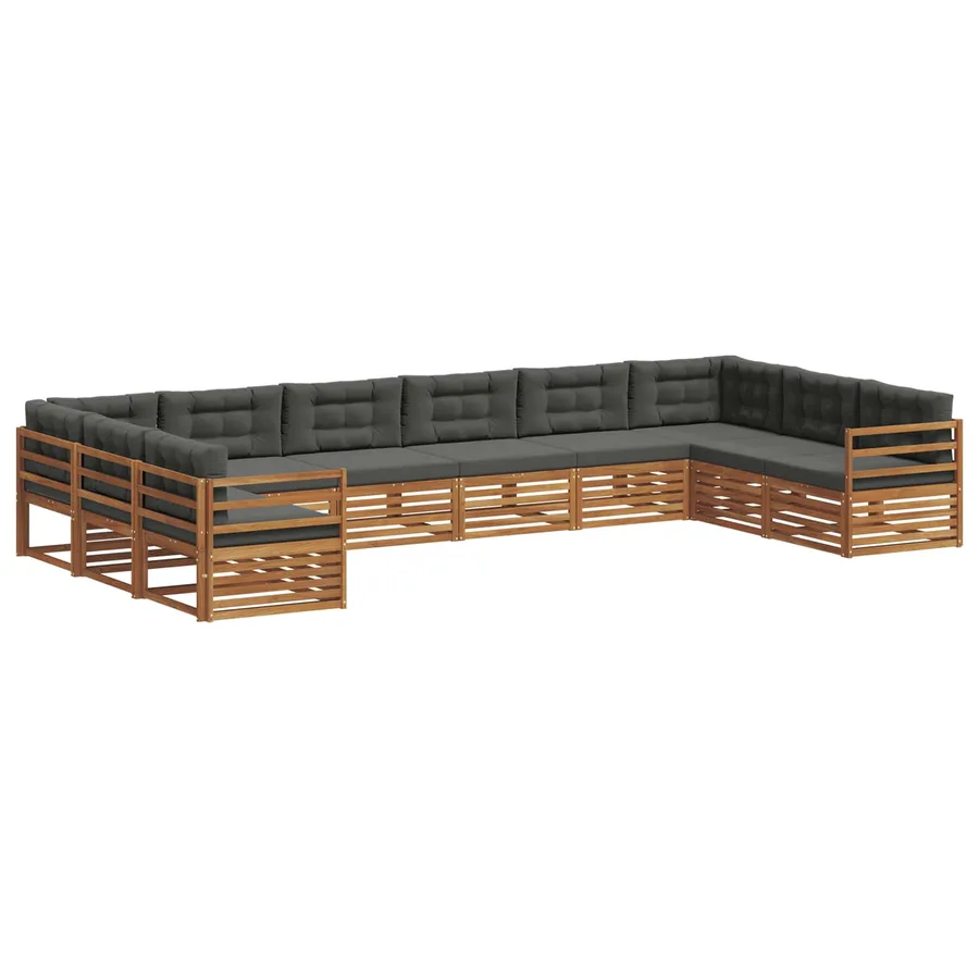 Ensembles de canapés 6 pc Naturel et Anthracite - 2