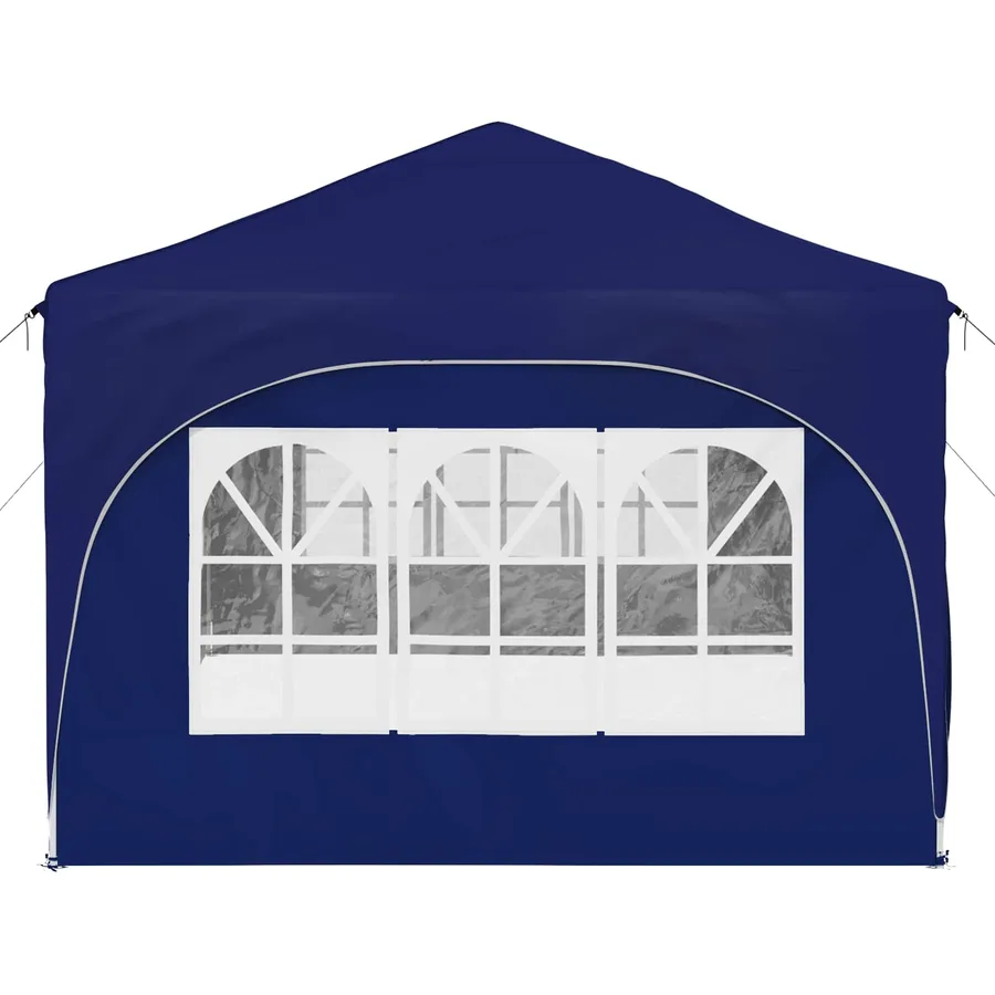 Tente de fête pop-up 575 x 288 x 245 cm Bleu Tissu Oxford - 7