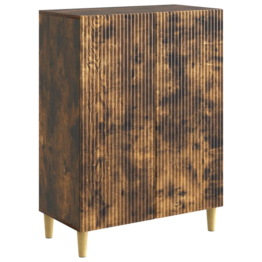 Buffet Chêne fumé 66 x 34,5 x 90 cm Bois d'ingénierie - 2