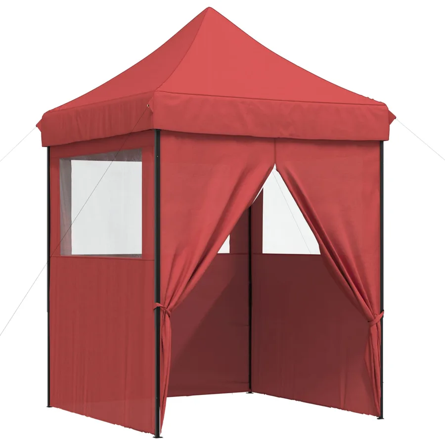 Tente de fête Bordeaux 200 x 200 x 306 cm Tissu Oxford - 3